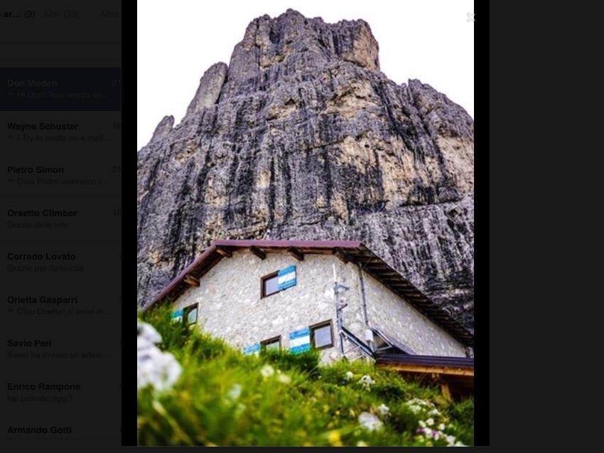 Rifugio Velo Della Madonna Hotel Сан Мартино ди Кастроза Екстериор снимка